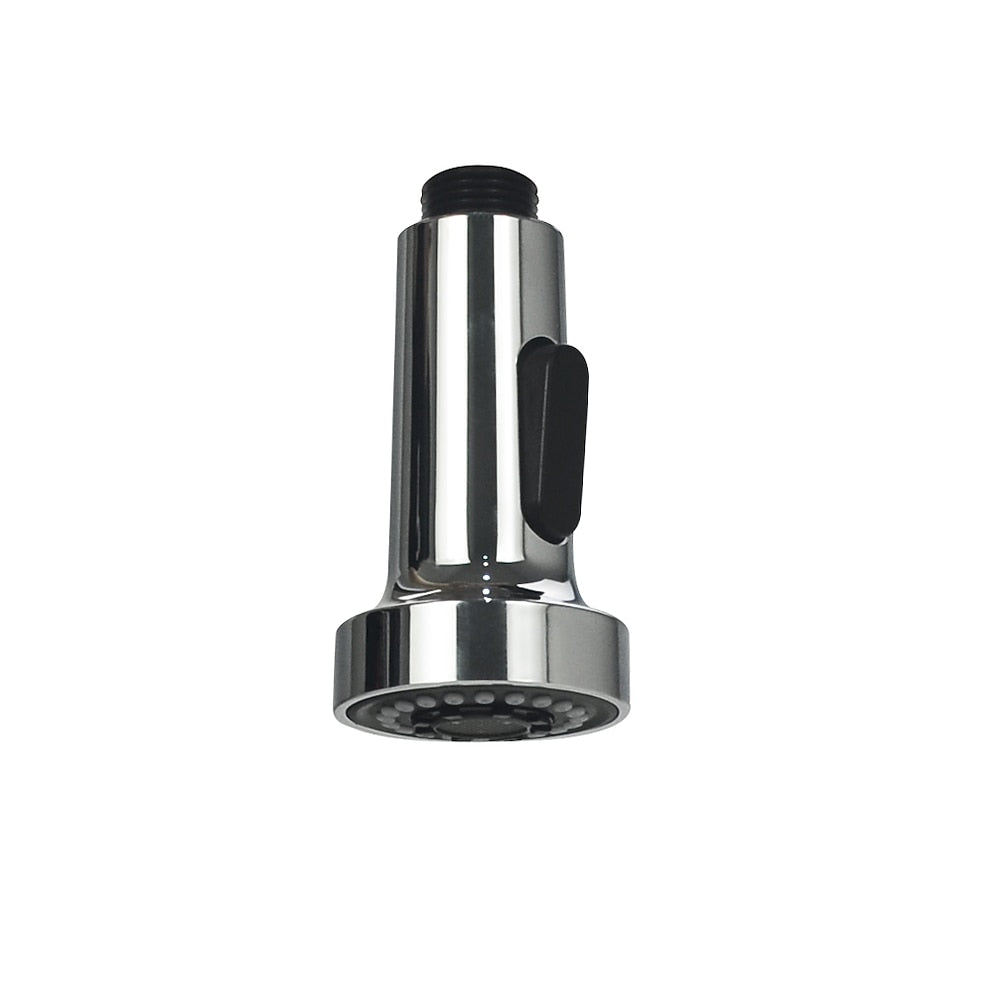 Chrome ABS Plastic Replacement Spray Head, 2-Function Pull-Down Kitchen Faucet Spray Nozzle