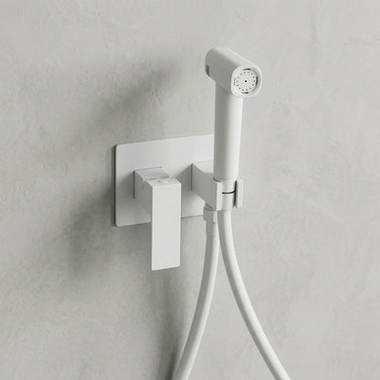 Lagomel wall-mounted bidet faucet, set in a Traditional/Classic/Vintage/Retro bathroom