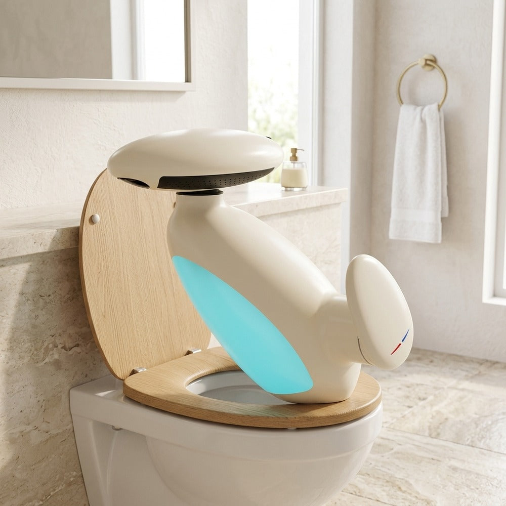 Lagomel pull-out single-hole bathroom faucet, set in a Traditional/Classic/Vintage/Retro bathroom