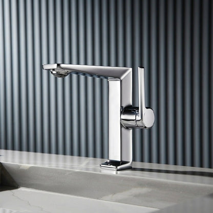 Lagomel single-hole bathroom faucet, set in a Traditional/Classic bathroom