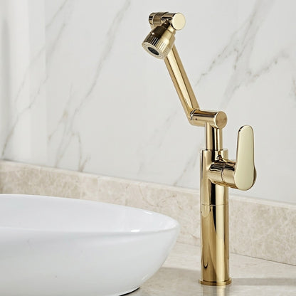 Lagomel single-hole bathroom faucet, set in a Traditional/Classic bathroom