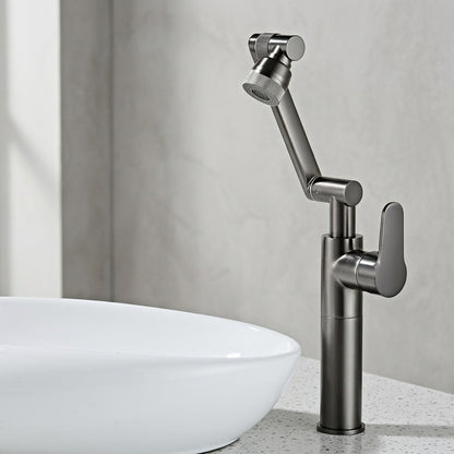 Lagomel single-hole bathroom faucet, set in a Traditional/Classic bathroom