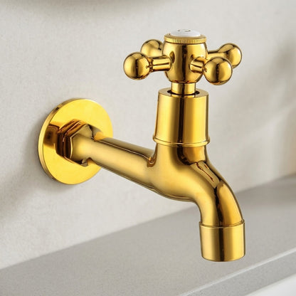 Lagomel wall-mounted washing machine faucet, set in a Traditional/Classic/Rustic/Industrial bathroom