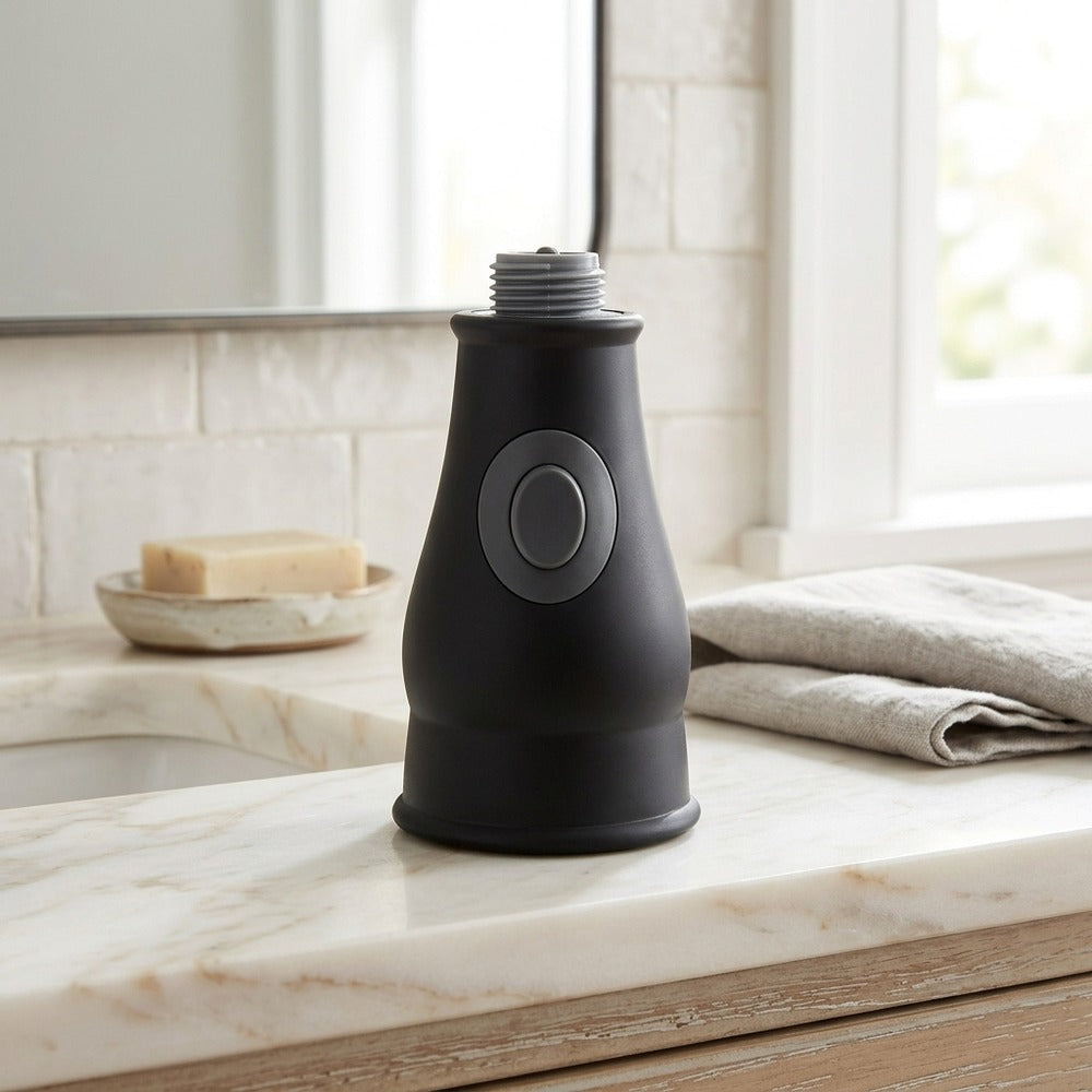 Lagomel pull-down pull-out replacement spray head, set in a Modern kitchen