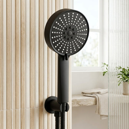 Lagomel hand shower, set in a Contemporary bathroom