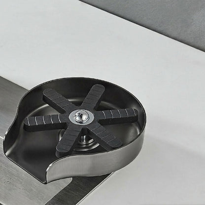 Lagomel glass rinser, set in a Modern/Contemporary kitchen