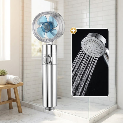 Lagomel hand shower, set in a Contemporary bathroom