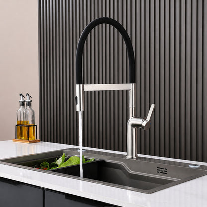 Wall-Mount Concealed Bidet Faucet, Handheld Hot / Cold Bidet Sprayer Set with Hose, Brushed Gold / Chrome / Matte Black / Matte White / Gunmetal
