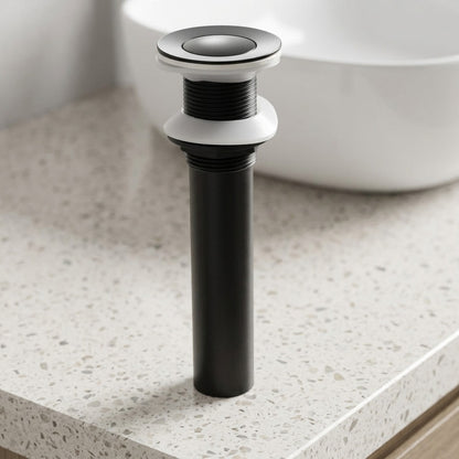 Lagomel bathroom sink drain, set in a Contemporary bathroom