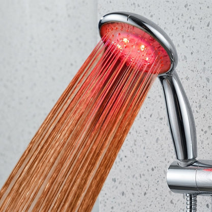 Lagomel hand shower, set in a Contemporary bathroom