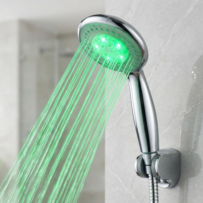 Lagomel hand shower, set in a Contemporary bathroom