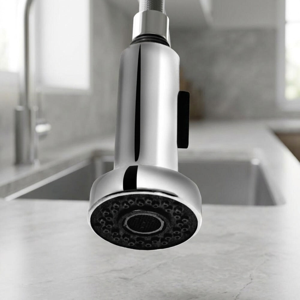 Lagomel pull-out replacement spray head, set in a Contemporary kitchen