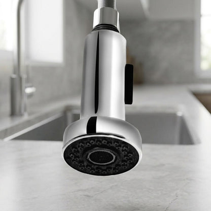 Lagomel pull-out replacement spray head, set in a Contemporary kitchen