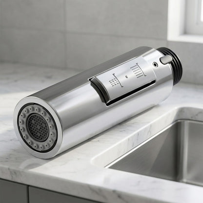 Lagomel pull-out replacement spray head, set in a Contemporary kitchen