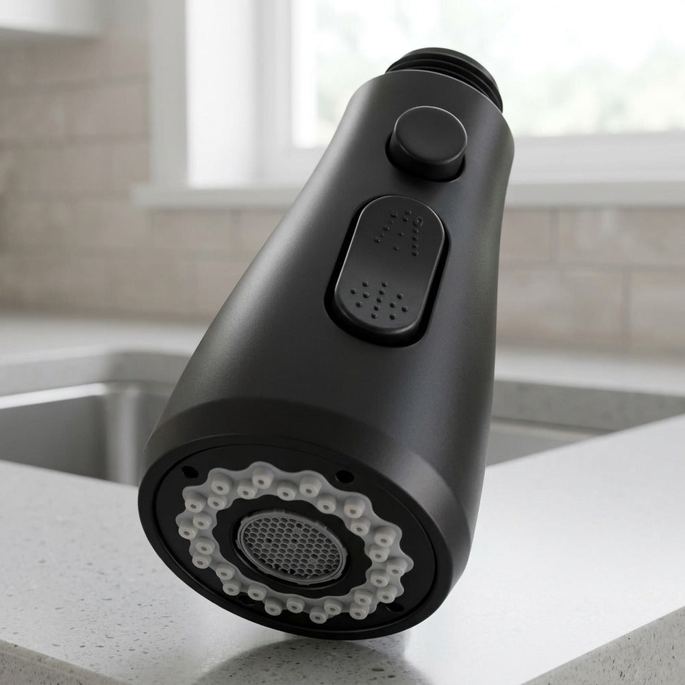 Lagomel pull-out replacement spray head, set in a Contemporary kitchen