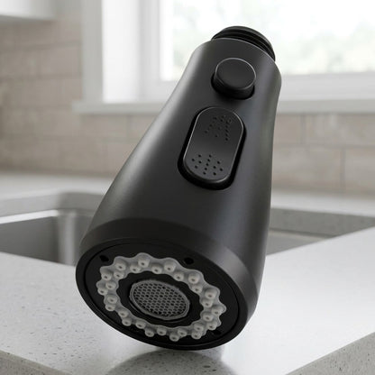 Lagomel pull-out replacement spray head, set in a Contemporary kitchen