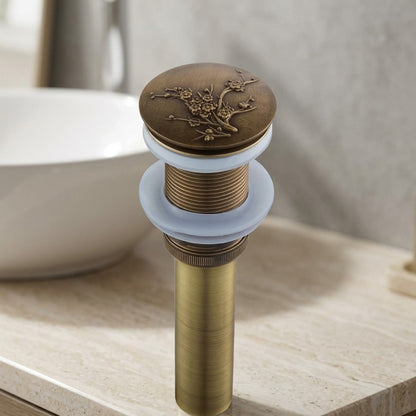 Lagomel bathroom sink drain, set in a Contemporary bathroom