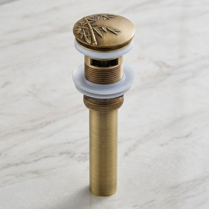 Lagomel bathroom sink drain, set in a Contemporary bathroom
