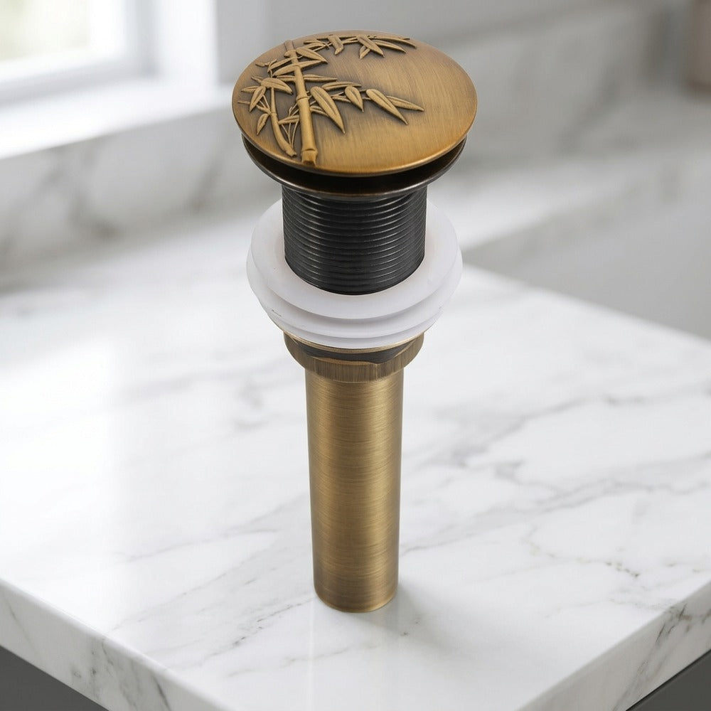Lagomel bathroom sink drain, set in a Contemporary bathroom