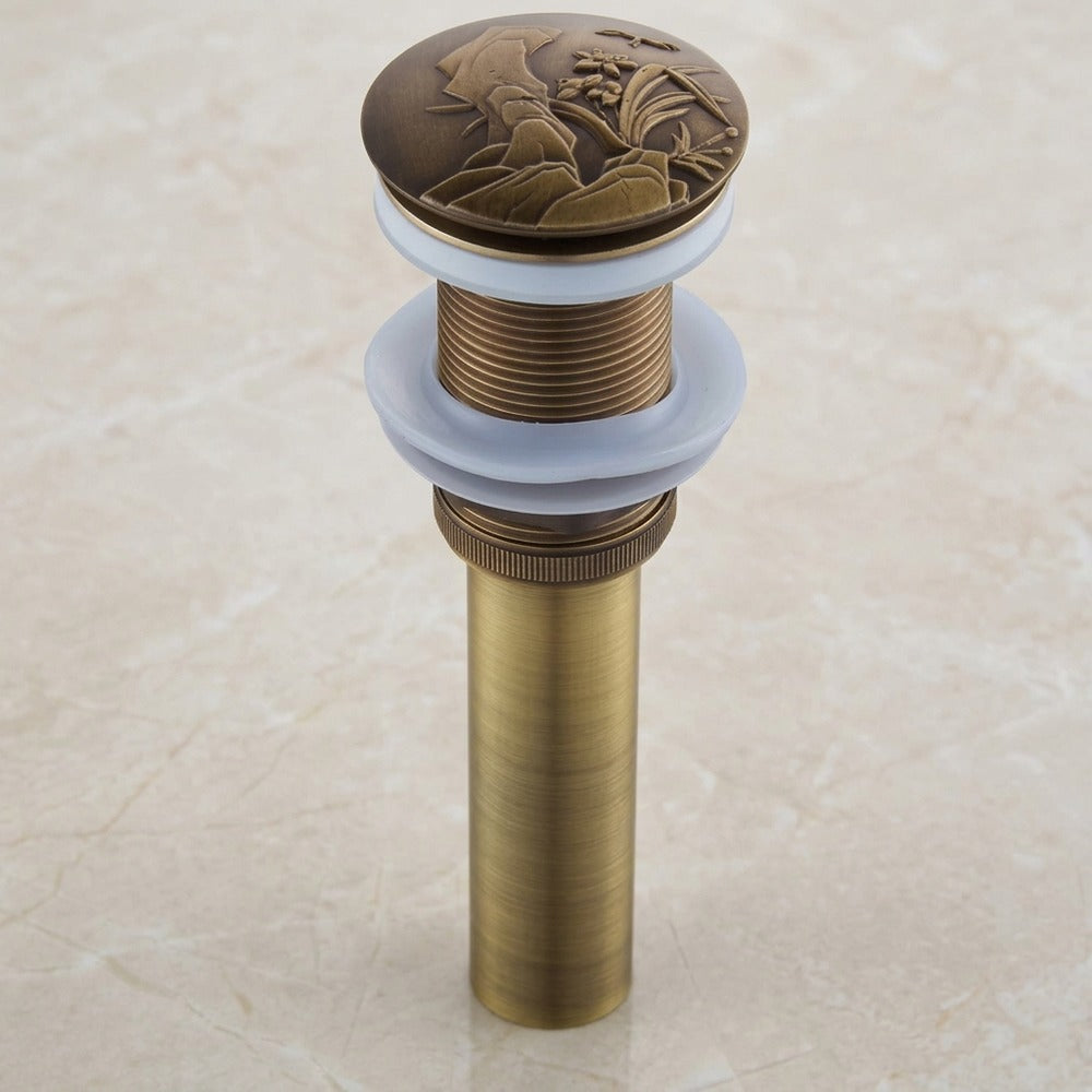 Lagomel bathroom sink drain, set in a Contemporary bathroom