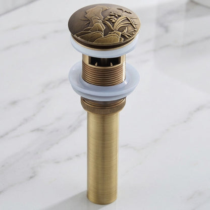 Lagomel bathroom sink drain, set in a Contemporary bathroom