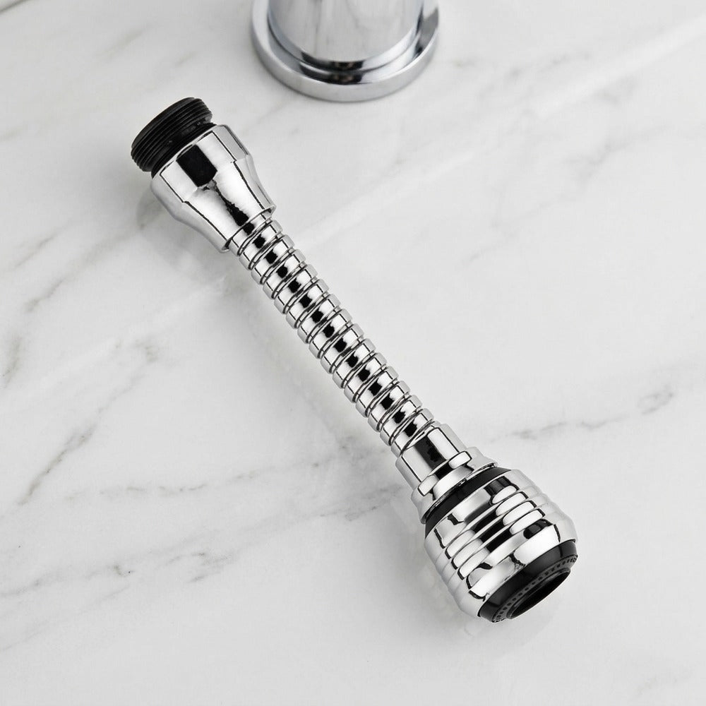 Lagomel faucet aerator, set in a Modern bathroom