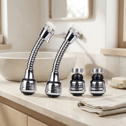 Lagomel faucet aerator, set in a Modern bathroom