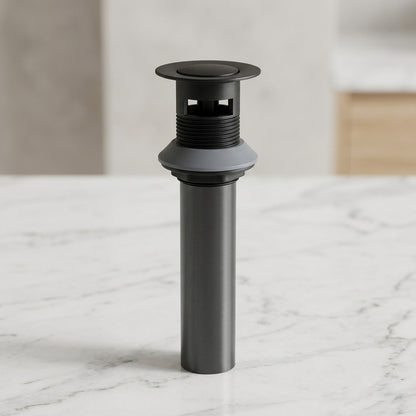 Lagomel bathroom sink drain, set in a Contemporary bathroom