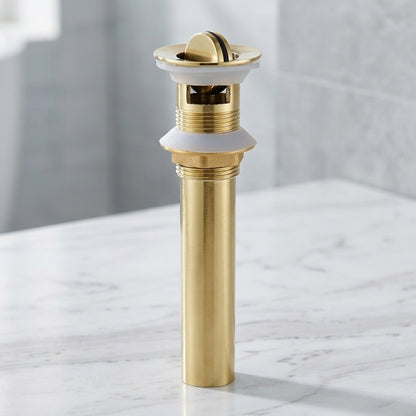 Lagomel bathroom sink drain, set in a Contemporary bathroom