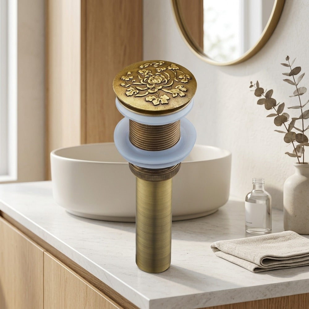 Lagomel bathroom sink drain, set in a Contemporary bathroom
