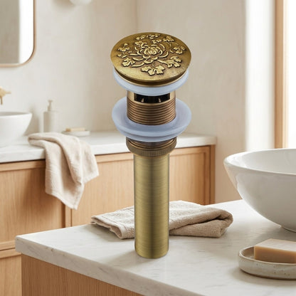Lagomel bathroom sink drain, set in a Contemporary bathroom