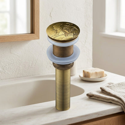 Lagomel bathroom sink drain, set in a Contemporary bathroom