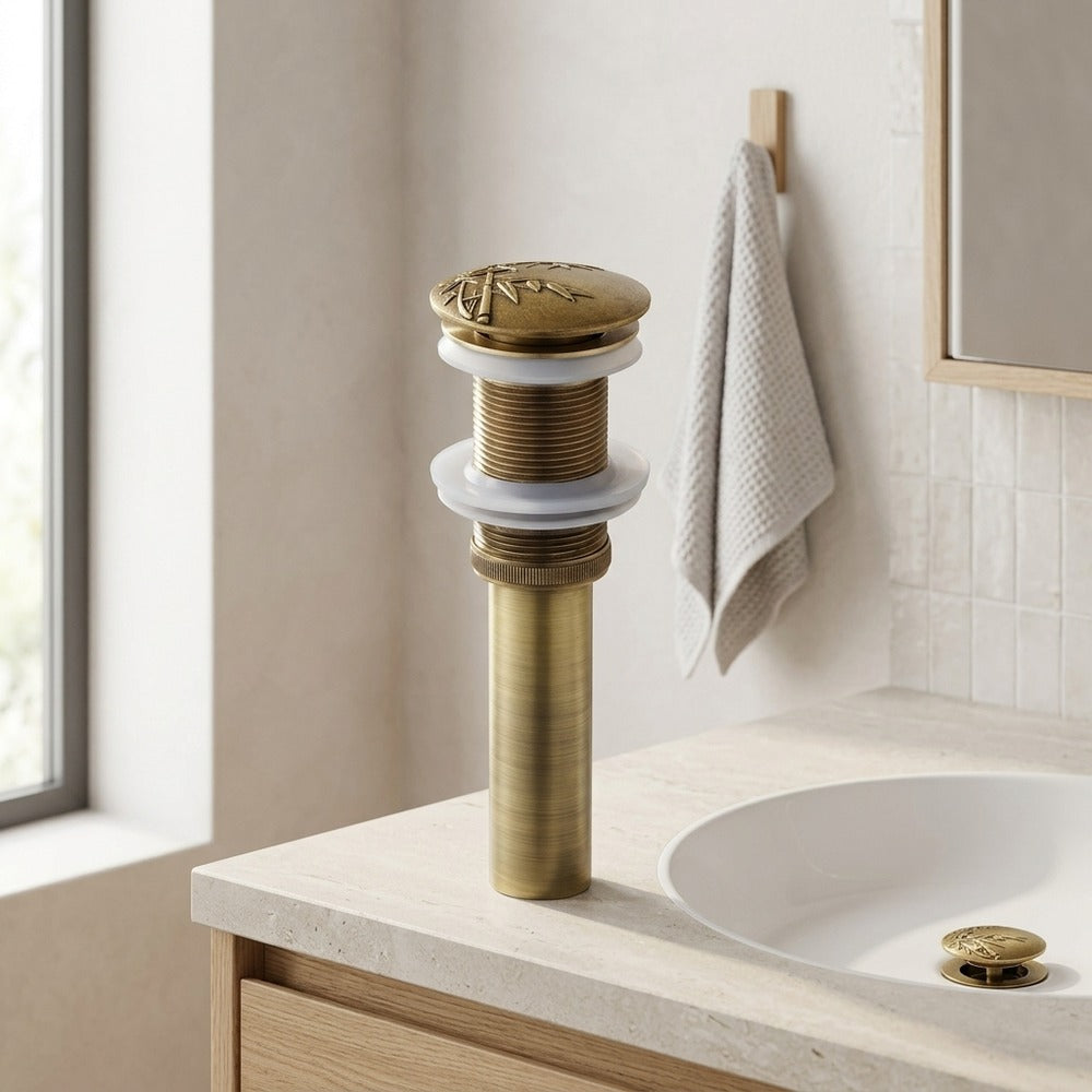 Lagomel bathroom sink drain, set in a Contemporary bathroom