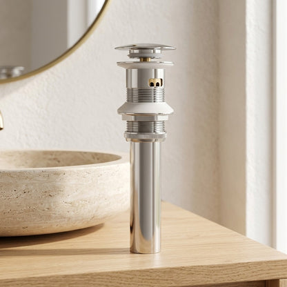 Lagomel bathroom sink drain, set in a Contemporary bathroom