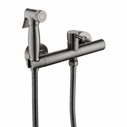 Self-Cleaning Handheld Bidet Faucet, Wall-Mount Single-Handle Mixer Valve, Chrome / Brushed Gold / Matte Black / Gunmetal