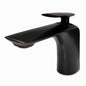 Waterfall Bathroom Sink Faucet, Single-Handle Oil-Rubbed Bronze