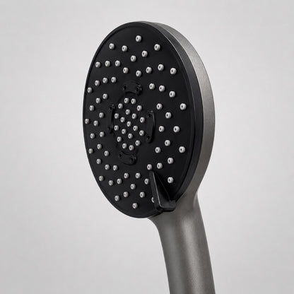 Thermostatic Shower System with Rain Shower Head & Handheld, Gunmetal Gray