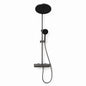 Thermostatic Shower System with Rain Shower Head & Handheld, Gunmetal Gray
