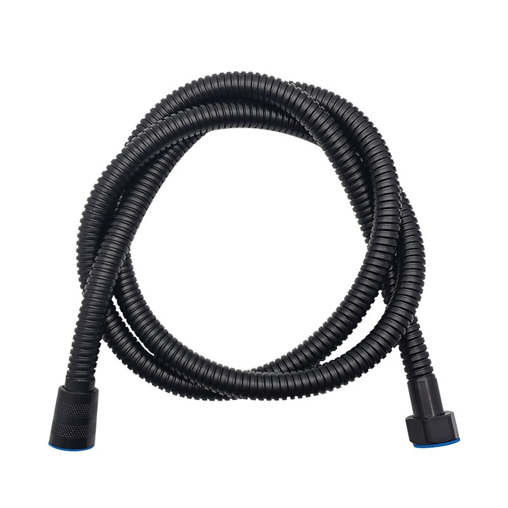 High Pressure Matte Black Handheld Shower Head, Water Saving Filter Hand Shower with Hose, Wall Mount Bracket