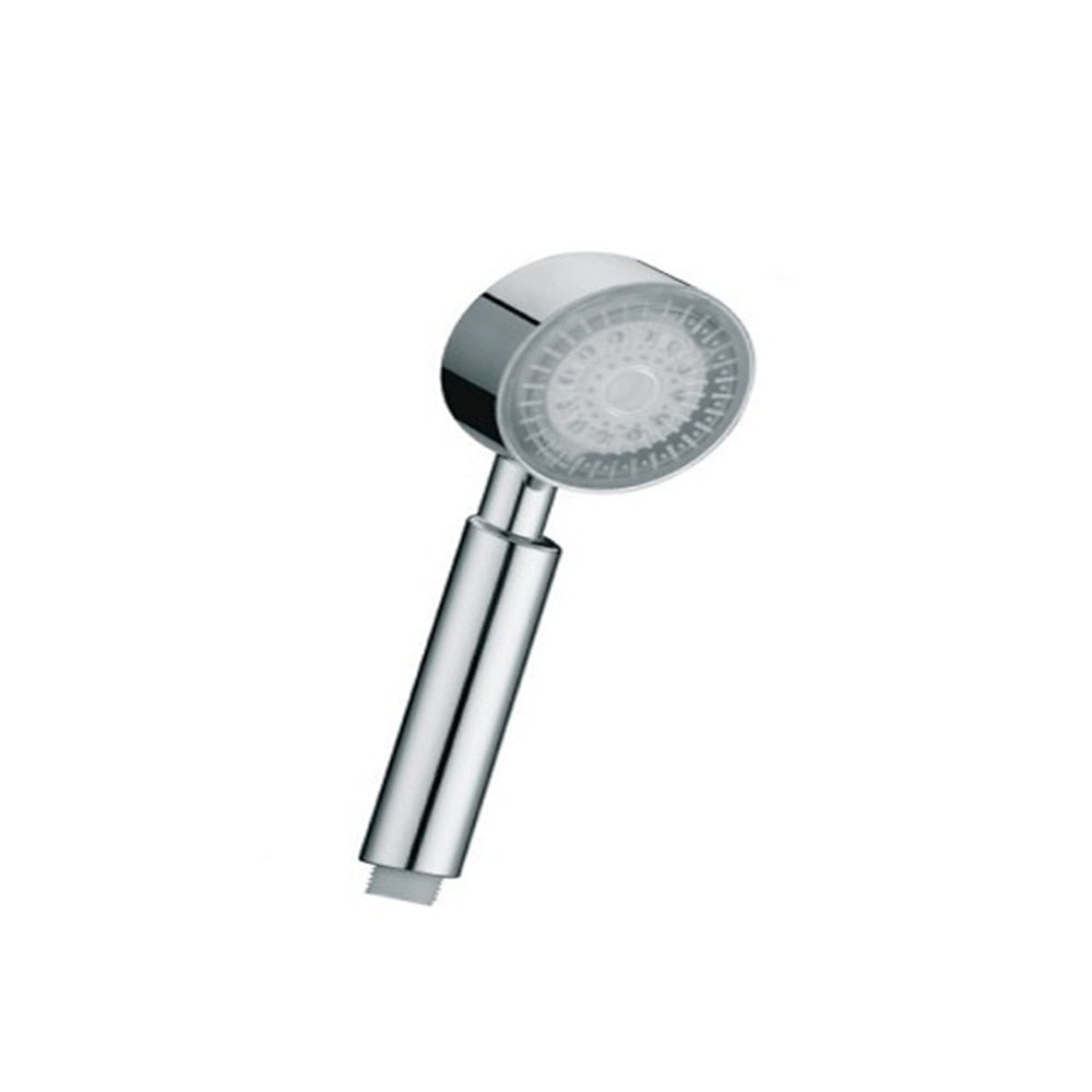 LED -Changing Chrome Handheld Shower Head, 2-Mode Spray Hand Shower