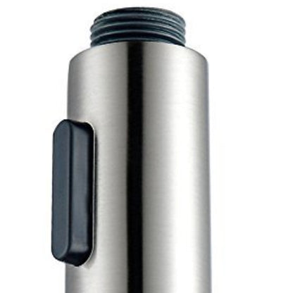 Brushed Nickel Replacement Spray Head, Dual-Mode ABS Kitchen Faucet Nozzle