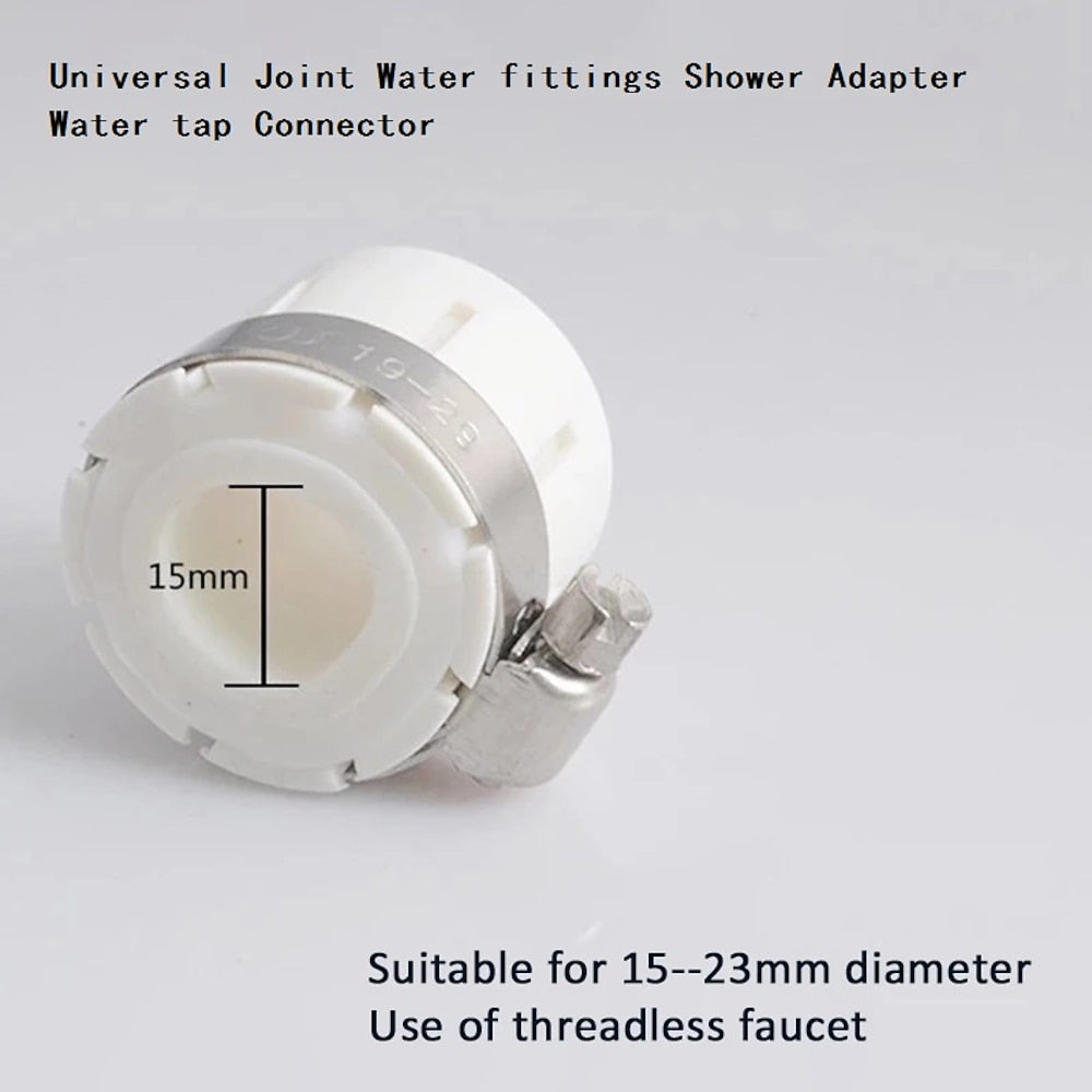 Rotatable Pressurized Faucet Aerator, Anti-Splash Water Saving Faucet Filter