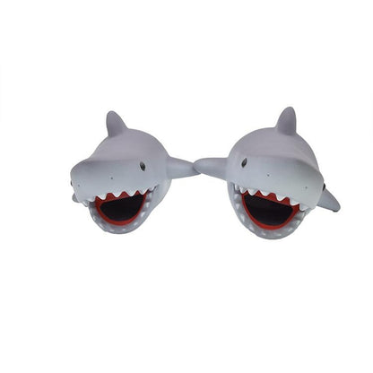 Cartoon Shark Gray Silicone Faucet Extender, Splash-Proof Water Guide Extender for Kids