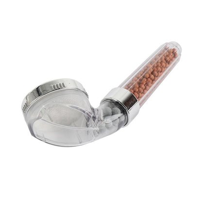 Chrome Handheld Shower Head, High Pressure 300-Hole Water Saving Shower Head