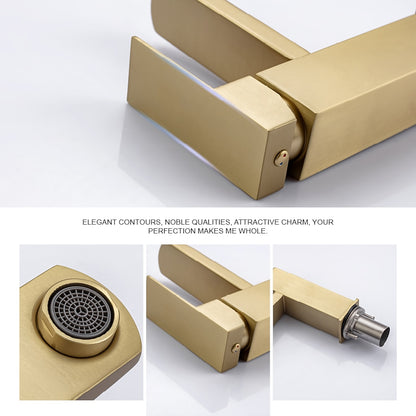 Lagomel single-hole bathroom faucet, set in a Traditional/Classic bathroom