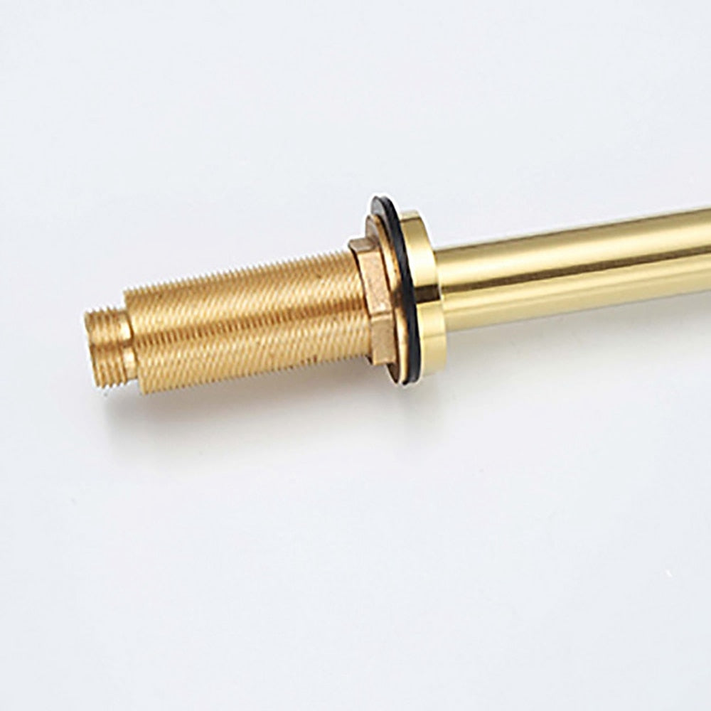 360-Degree Swivel Vessel Sink Faucet, Single-Handle 2-Hole Widespread Basin Faucet, Brushed Gold / Chrome / Matte Black / Rose Gold