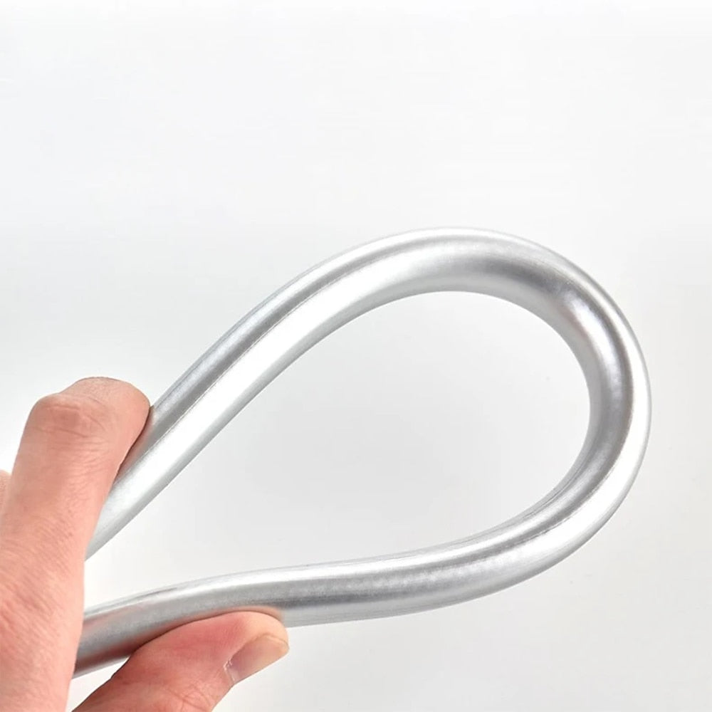 Anti-Winding Flexible Handheld Shower Hose, Smooth PVC Universal Shower Hose, Gray / Silver