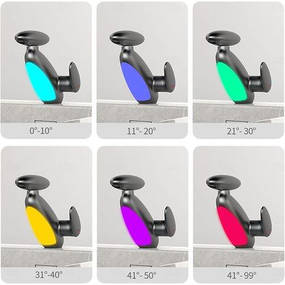 LED Pull-Out Bathroom Faucet, Single-Hole Single-Handle Faucet, Matte Black / Brushed Gold / Gunmetal