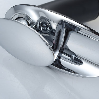 Waterfall Bathroom Faucet, Modern Single-Handle Single-Hole Faucet