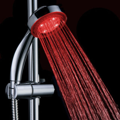 Chrome LED -Changing Handheld Showerhead, 2-Spray Mode Hand Shower